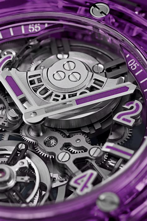 hublot big bang 41 vs 44|big bang purple sapphire.